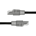 Field-Terminated-Plug CAT.6A Patch Cable 24AWG with OD:6.8mm Shielded Ethernet Cable